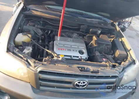 2004 Toyota Highlander Limited V6 из США, поврежденный, VIN JTEEP21A440052446